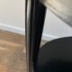 Gueridon console bois noir art déco