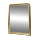 Antique Louis-Philippe mirror 200/150cm gold leaf and mercury glass
