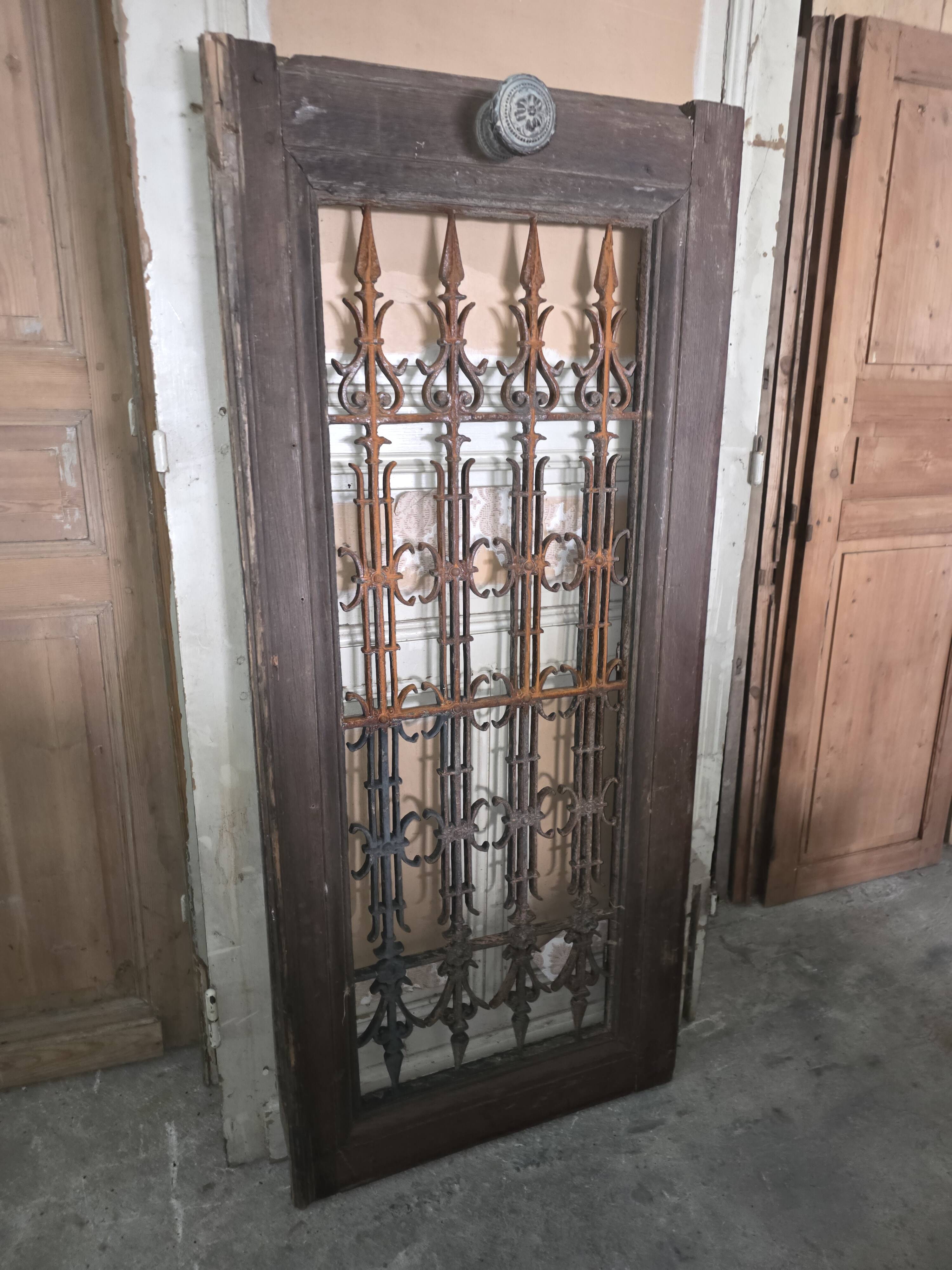 Grille en fonte