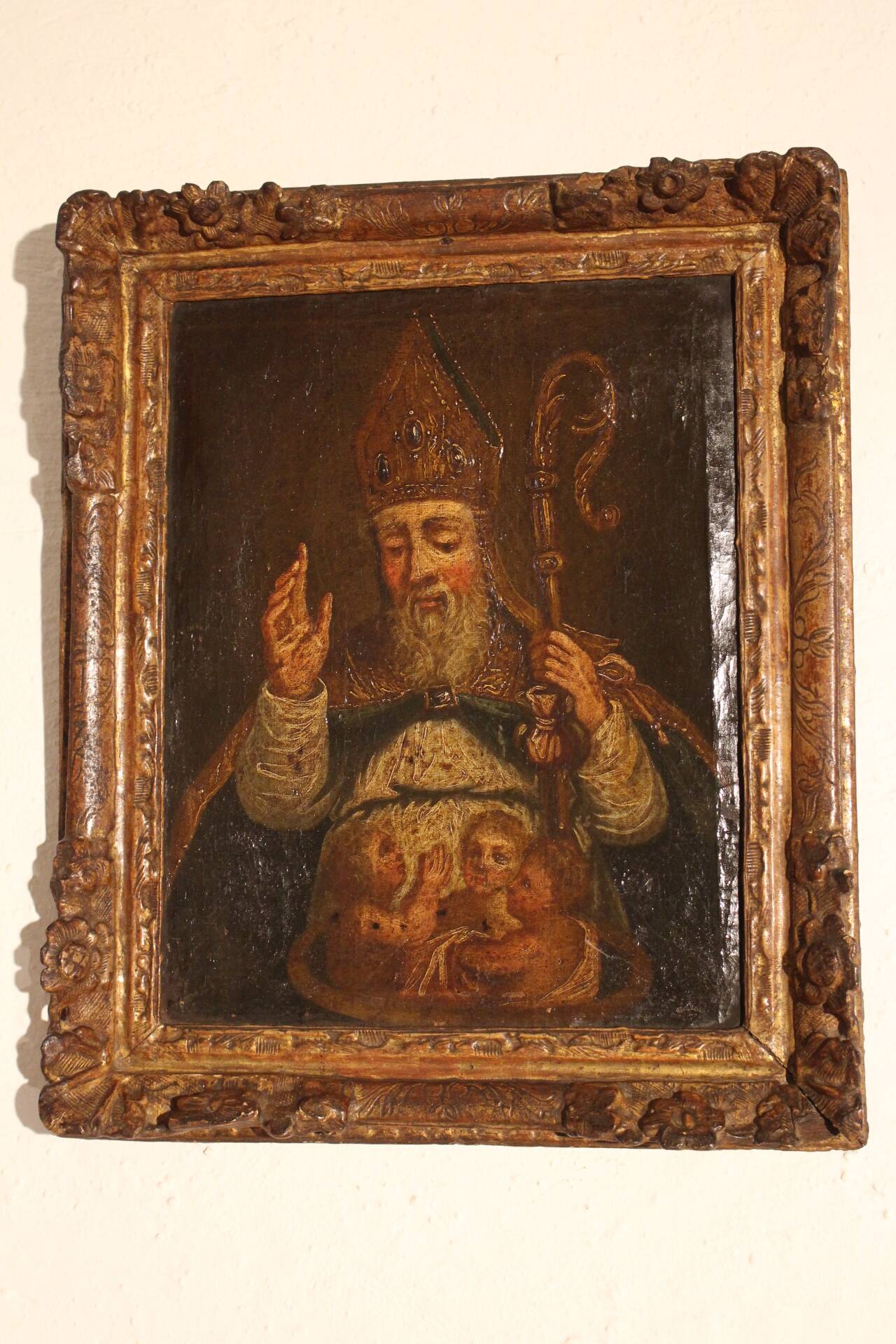 Painting of Saint Nicholas 16th century