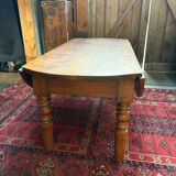 Table basse ovale à rabats