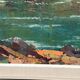 Swedish Oil On Canvas – “River View” By Tage Törngren