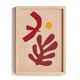 A duo of contemporary collages inspired by Matisse signed eawy.