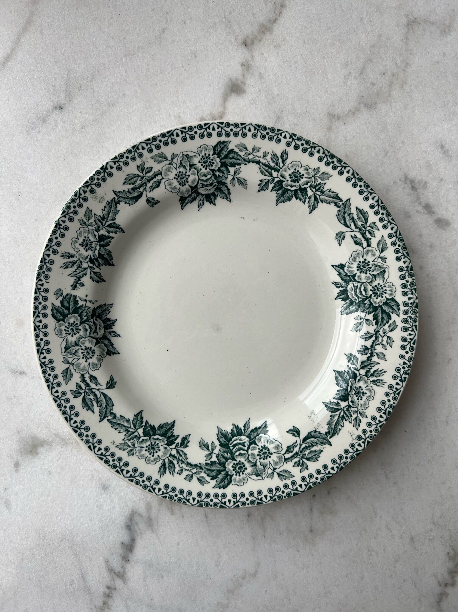 Lot de 5 assiettes Terre de fer
