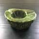 Moss green marble ashtray