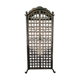 Wrought iron wine cabinet