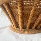 Panier en corde vintage