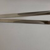 Pince à glaçon en acier design mid century