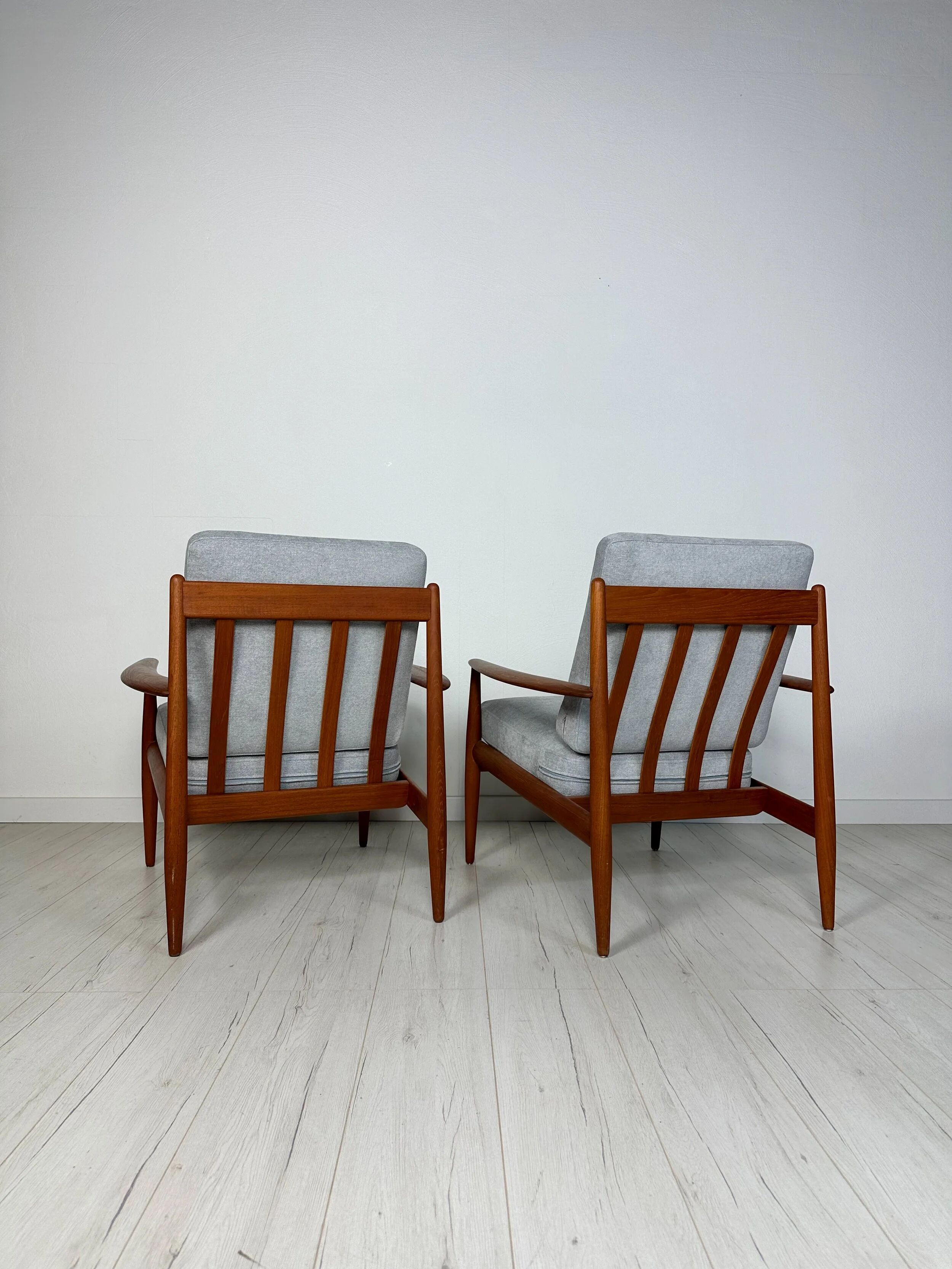 1950s Vintage Danish Teak Armchair by Grete Jalk for France & Daverkosen