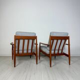 1950s Vintage Danish Teak Armchair by Grete Jalk for France & Daverkosen