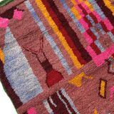 Boujaad Moroccan Berber carpet new colorful 2.50x1.50m