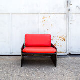 Italian Simone armchairs by Kazuhide Takahama for Gavina, 70's