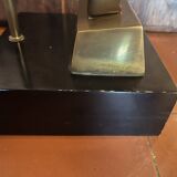 Lampe pharaon en bronze de style Hollywood Regency