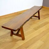 Elm Bench Finnish Design by Olavi Hanninen