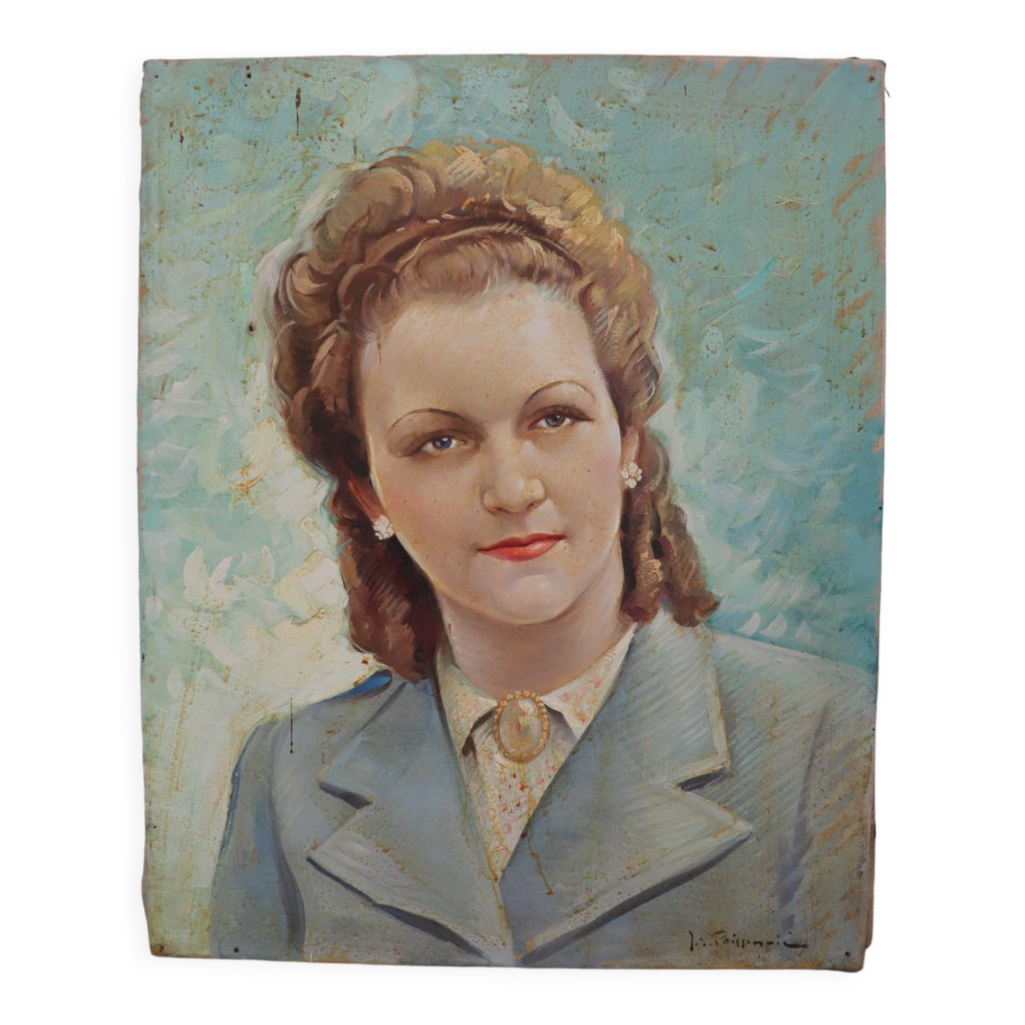 Peinture sur toile portrait