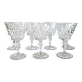 Baccarat Buckingham 7 white wine glasses crystal - 13 cm