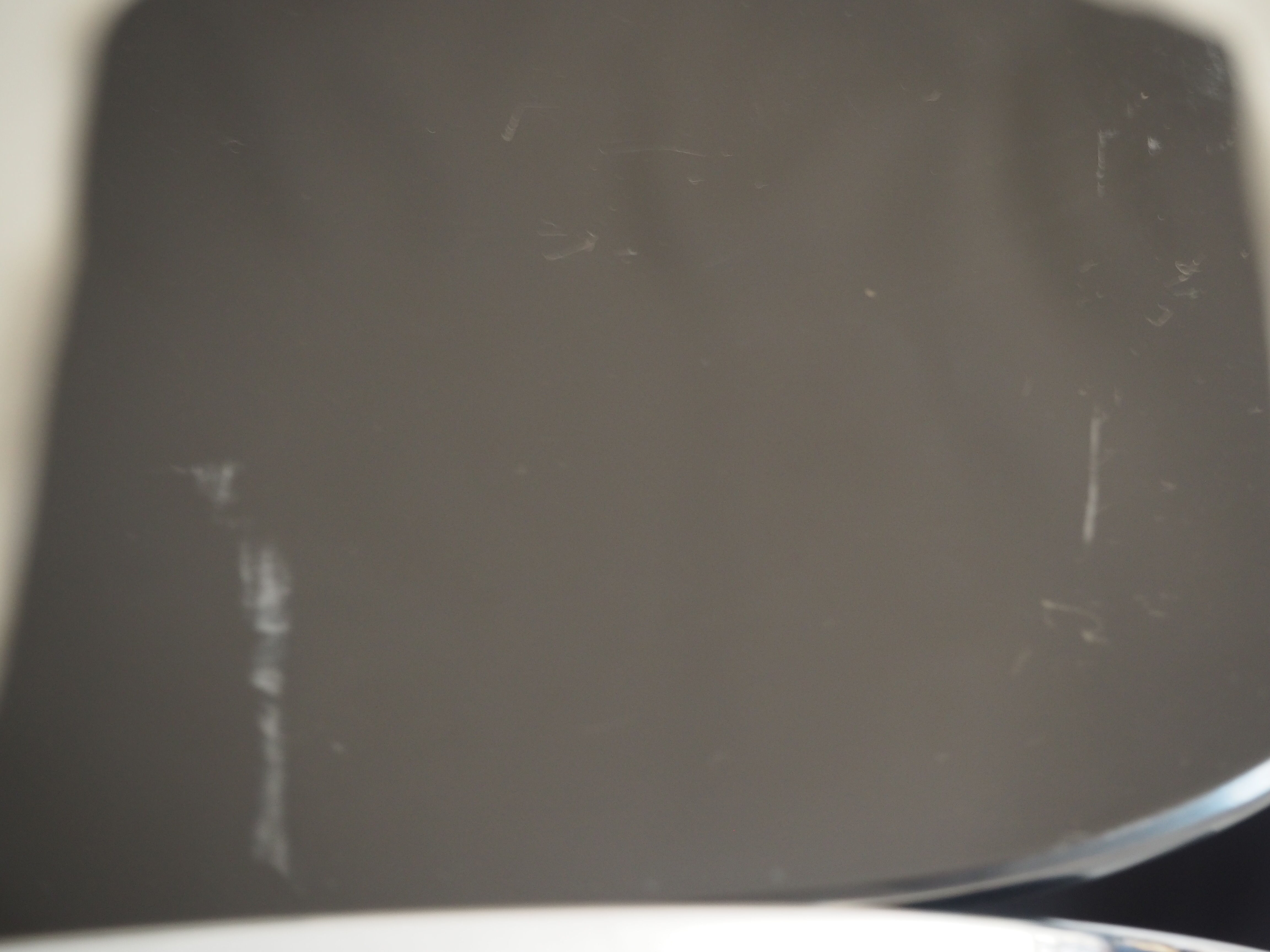 Chrome coffee table and smoked glass