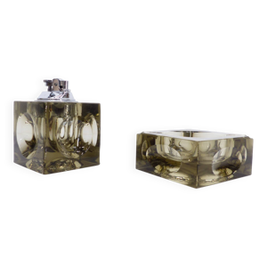 Set cendrier et briquet