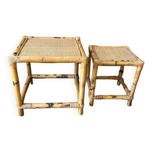 Paire de tables basses