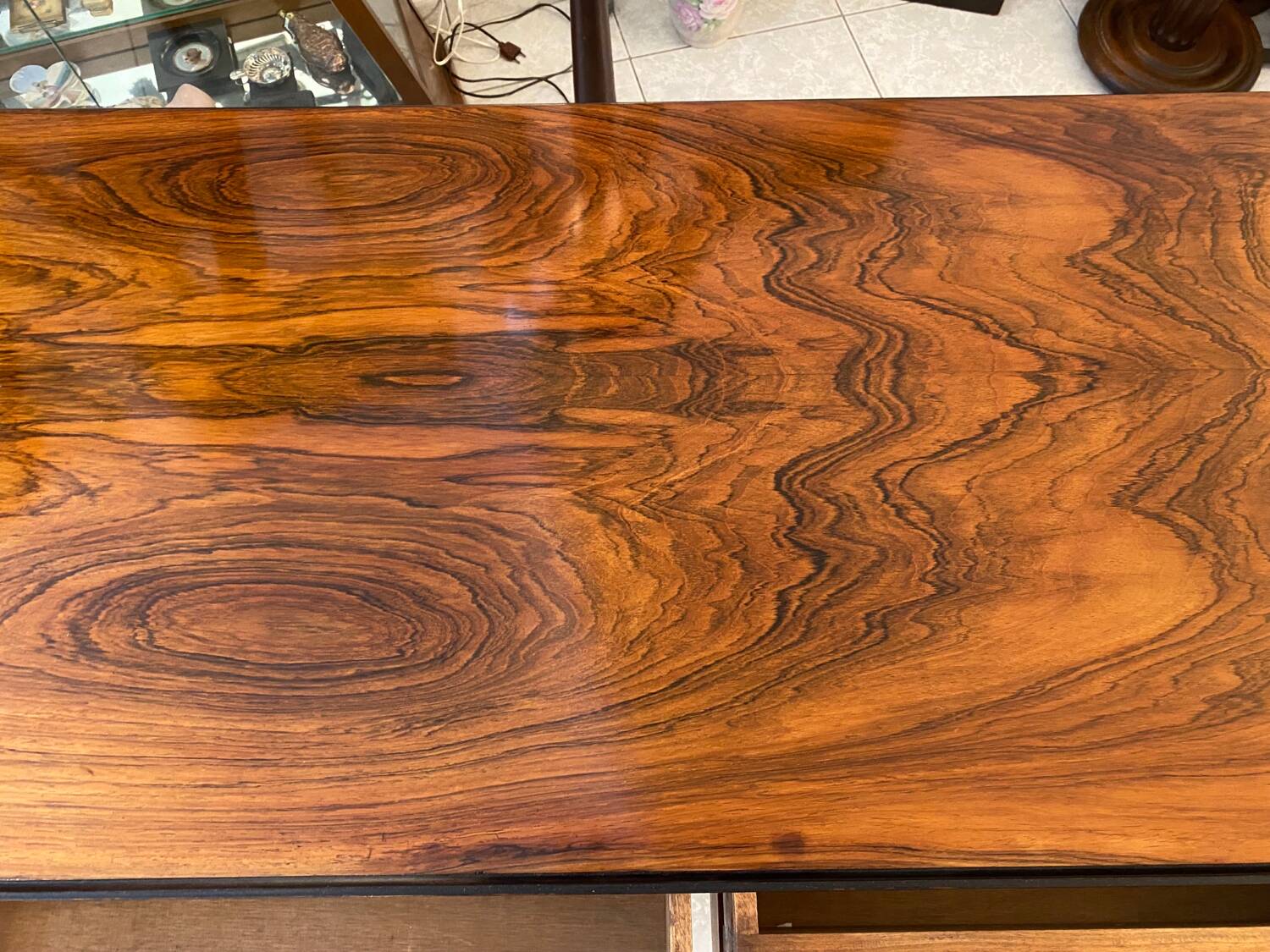 Art Deco mahogany desk