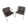 Paire de fauteuils