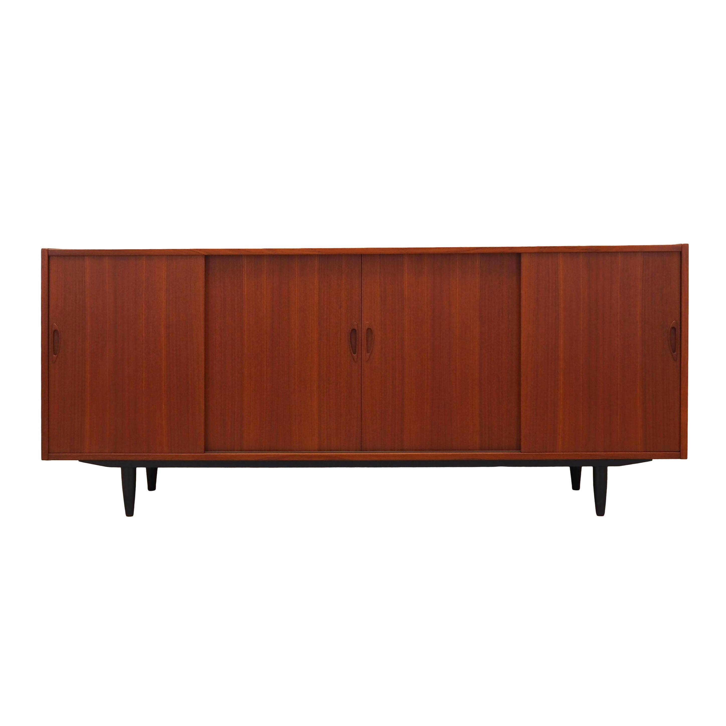 Teak sideboard, Danish design, 1970s, production: Denmark