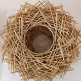 Rattan pendant in the shape of a nest