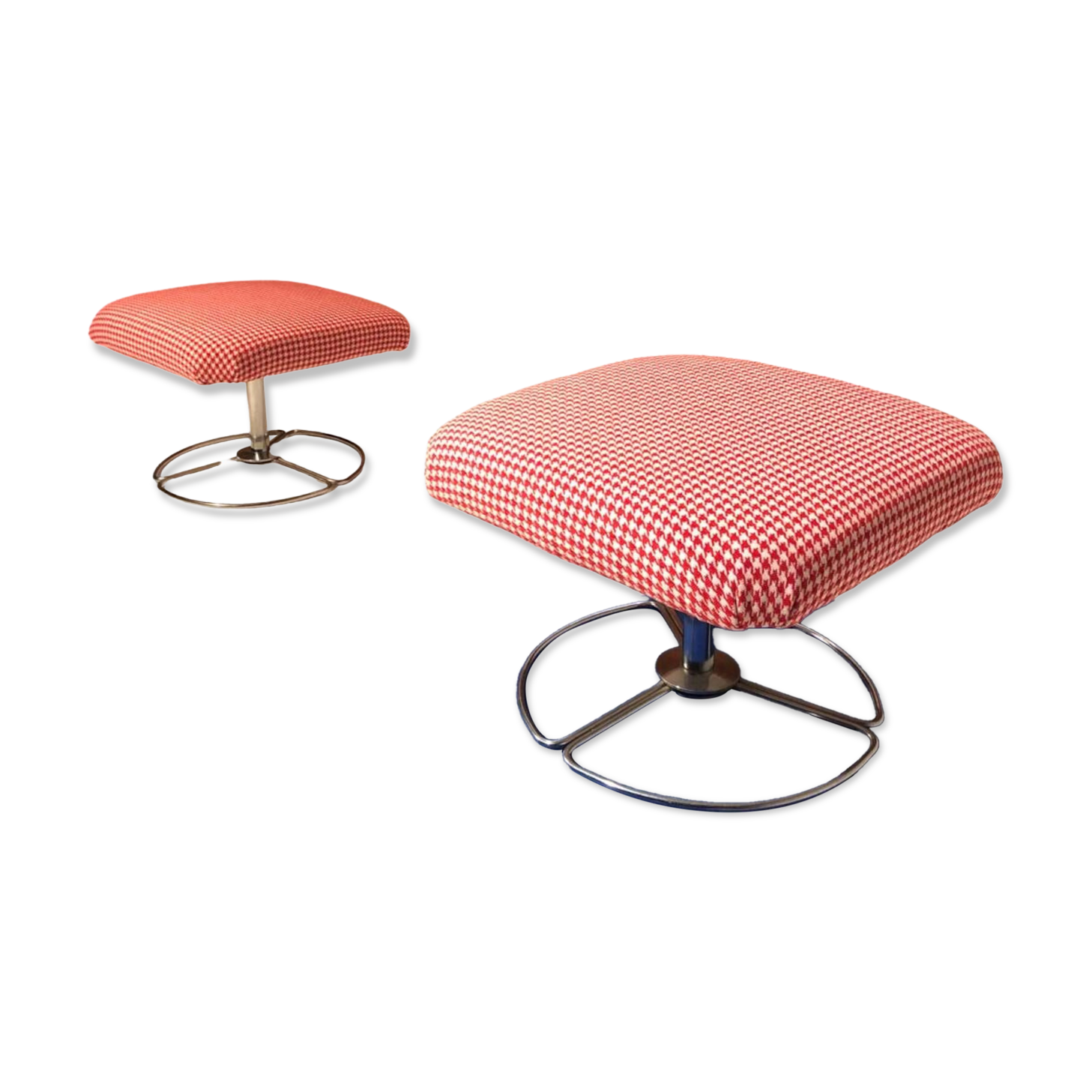 Pair of vintage 1970 footrests