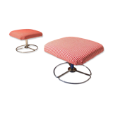 Paire de repose pied vintage 1970