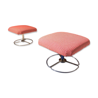Pair of vintage 1970 footrests