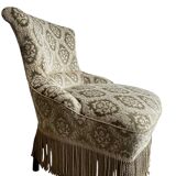 Vintage Fringed Cocktail Chair/Armchair/Single Seat