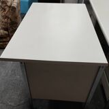 Used Manutan industrial desk with 2 pedestals
