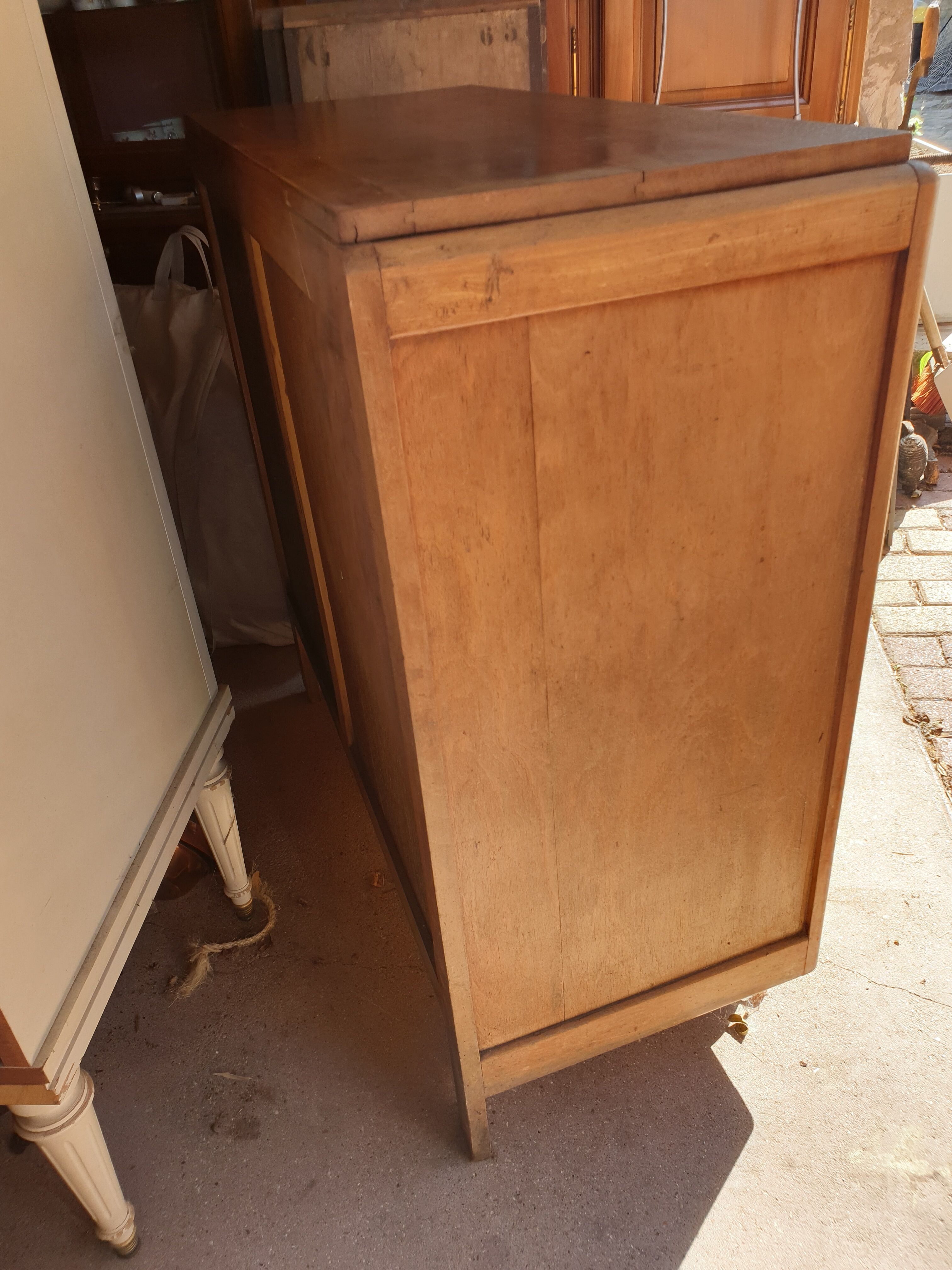 Vintage wooden Parisian buffet