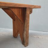 Antique wooden bench