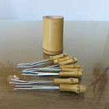 Door aperitif spades bamboo sleeves 60s 70s