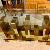 Table à manger design américain années 1970 de Paul Evans