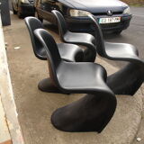 4 chairs "s" of Verner Panton 1960