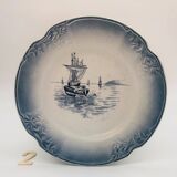 6 "Orchies Nord France" Plates, Marine Model