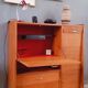 Meuble de bureau vintage année 50 en chêne