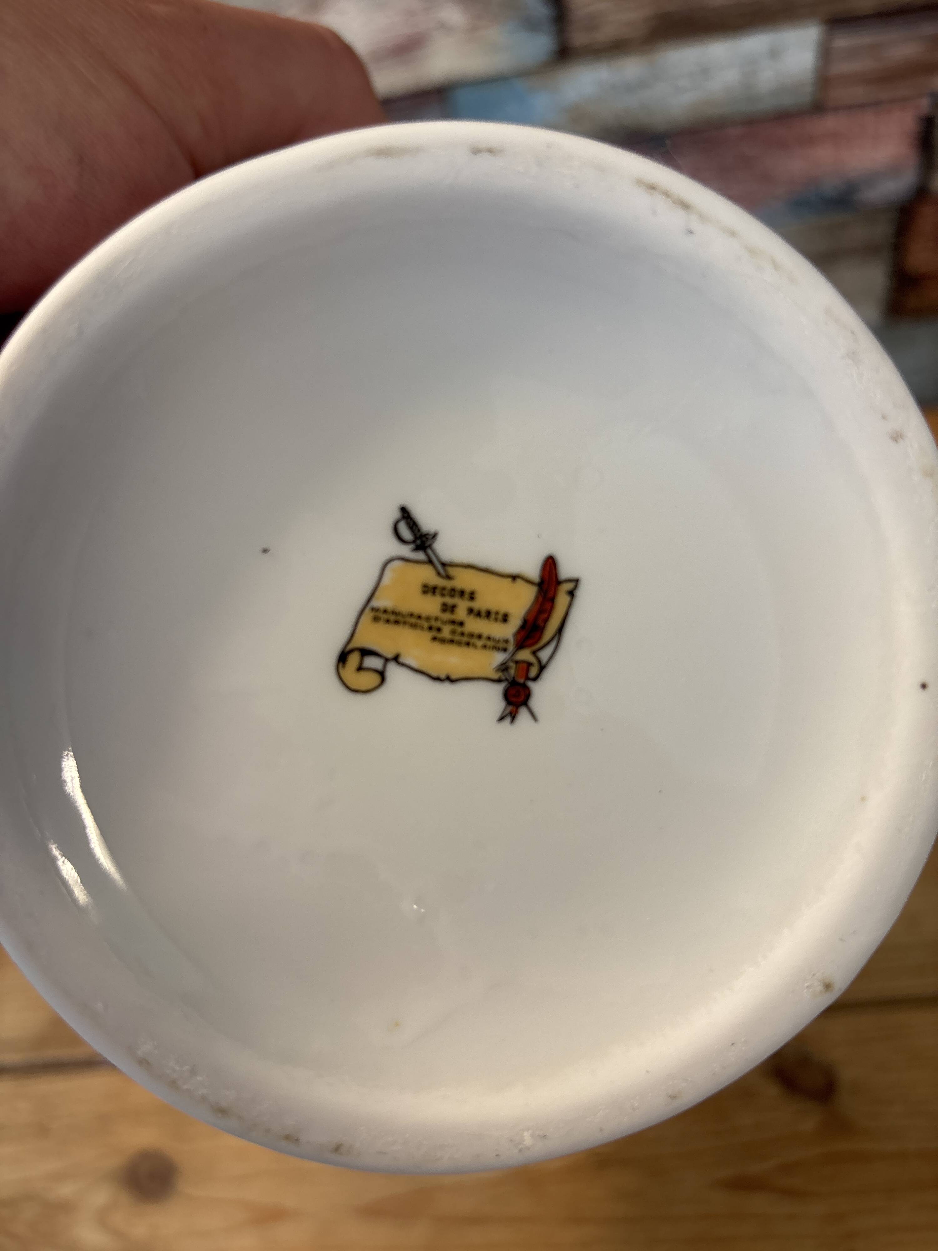 Porcelain coffee pot