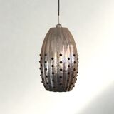 1980s handmade Indonesian pendant lamp