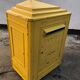 old large mailbox the post ptt dejoie / year 50 / height 82cm