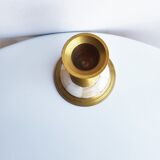 Brass and mother-of-pearl bougeoir