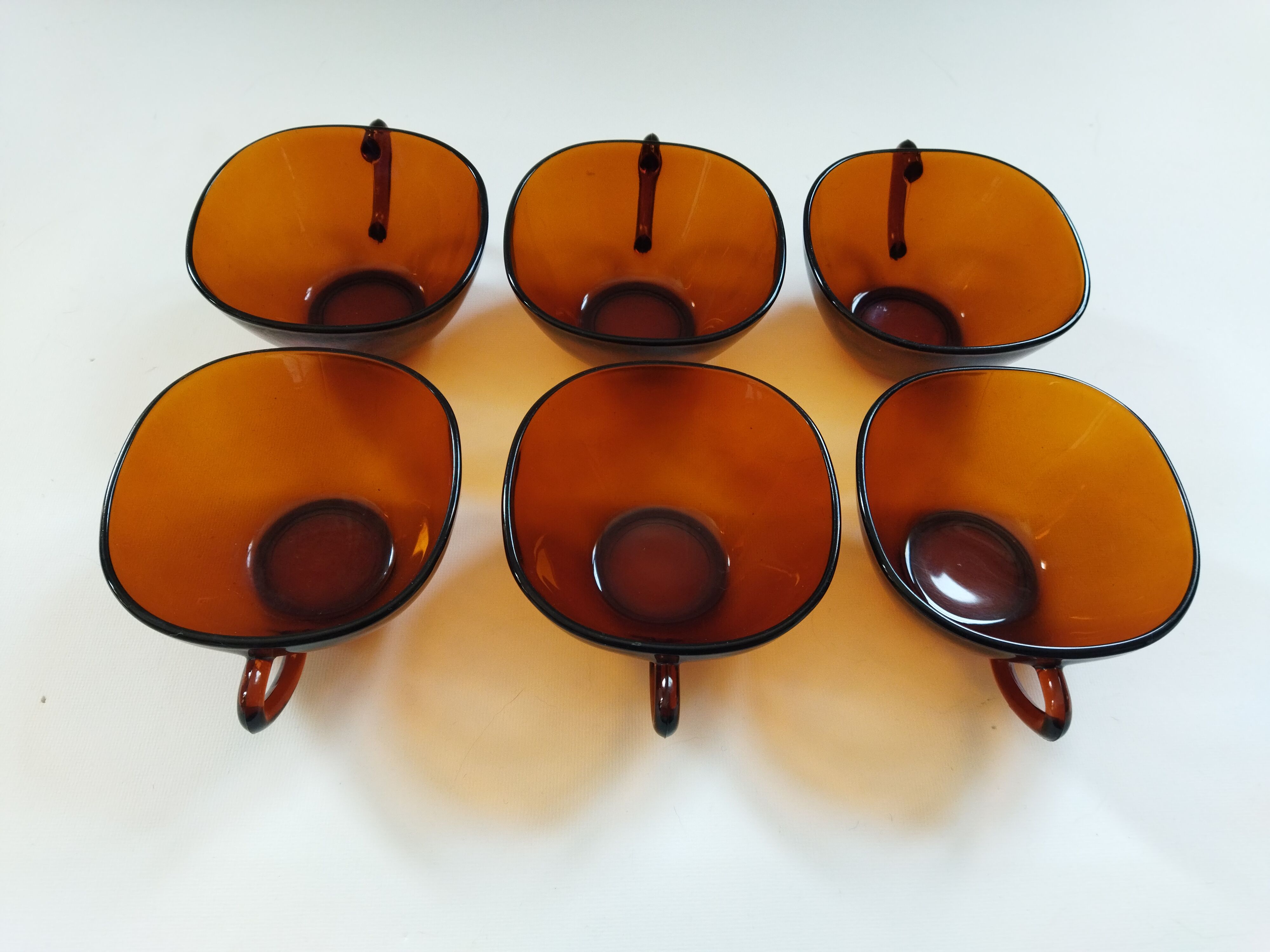 6 Vereco coffee cups