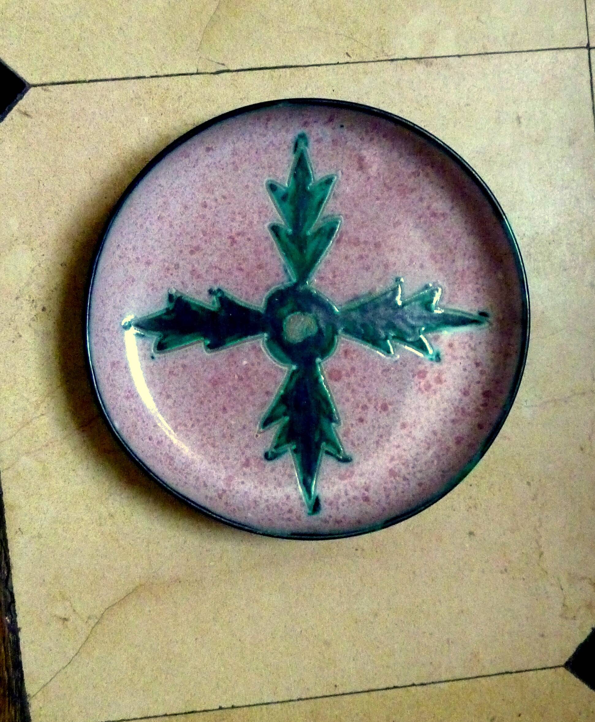 Small ceramic dish Vallauris Charles Voltz