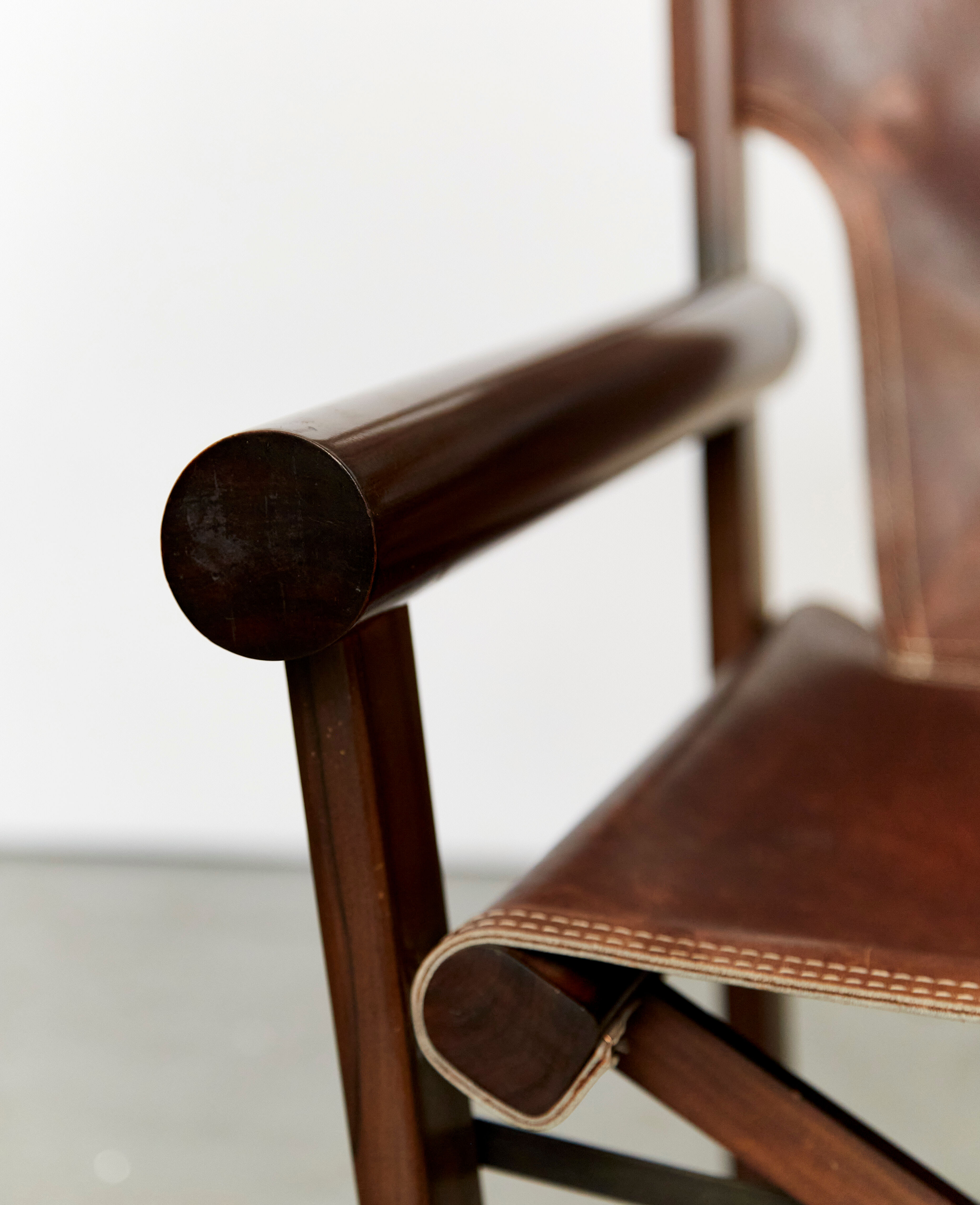 Sergio rodriguez folding chair & ottomane for oca