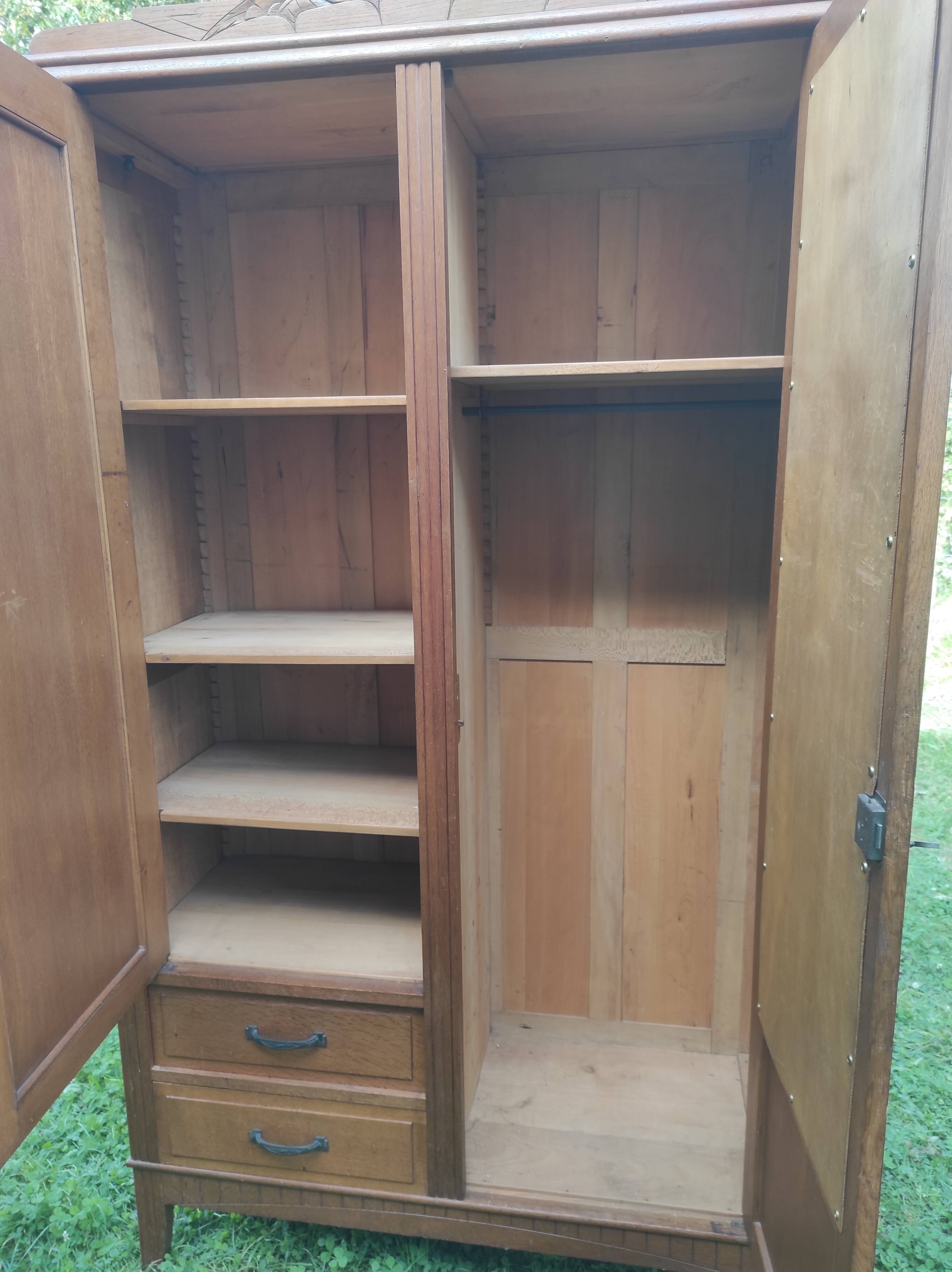 Parisian art deco wardrobe