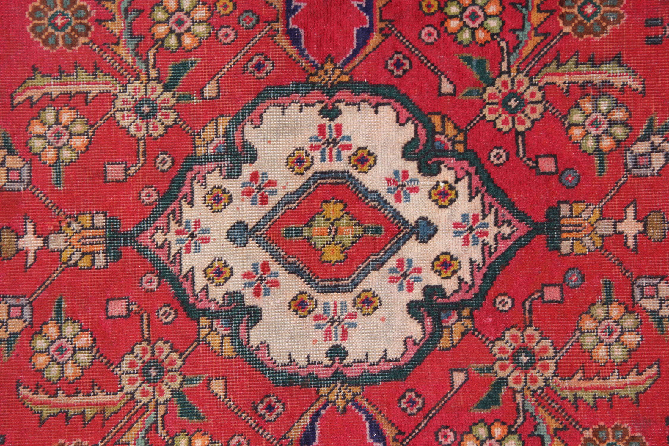 Traditional vintage red runner rug handwoven long oriental wool carpet runner -85x240cm