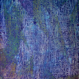 Abstract painting - 27x41 cm
