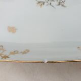 Serving dishes and soup bowl in luxury porcelain of the compagnie nationale
